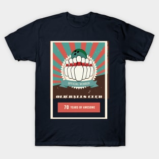 Old Balls Club Bowling T-Shirt